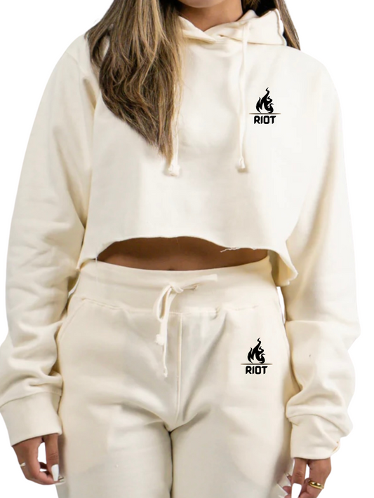 Riot Crop Top Hoodie